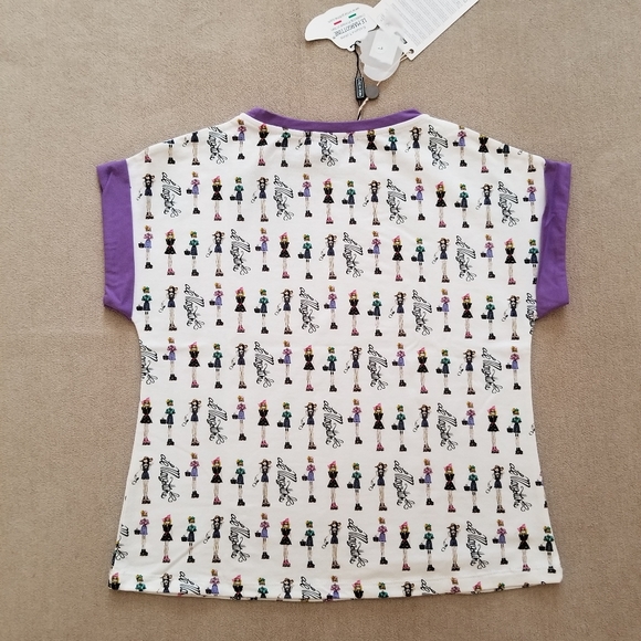 Le Margottine Made in Italy Sweatshirt Women Fits like S/M - Picture 7 of 7